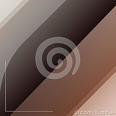 Abstract design featuring smooth, overlapping, diagonal bands of gradient colors Stock Photo