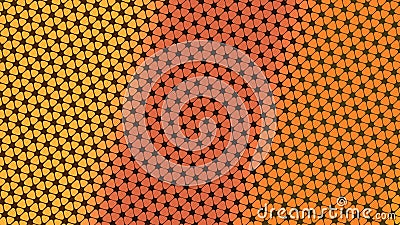 Abstract design, Light colour background, geometric Patterns, texture of Multiple Yellow and Orange triangles Stock Photo