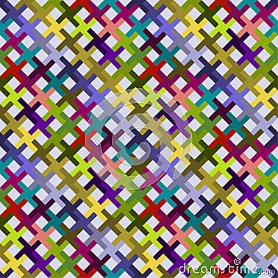 Abstract diagonal pattern colorful Vector Illustration