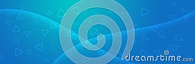 Abstract Diamond Triangular Pattern Design Header Background Stock Photo