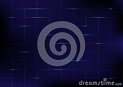 Abstract digital design featuring a blue neon grid pattern with thin glowing lines, creating a futuristic, tech-inspired aesthetic Cartoon Illustration