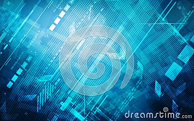 Abstract digital enterprise background design Stock Photo