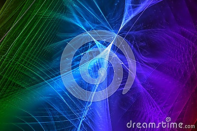 Abstract glowing imagination swirl shape surreal vibrant science fantastic flame fantasy Stock Photo