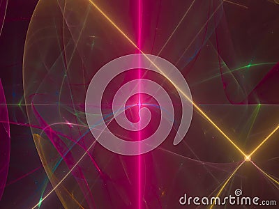 Abstract digital fractal color motion strip communication texture lucent background, banner design surreal Stock Photo