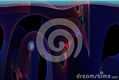 Abstract digital fractal light energ creativey texture wallpaper explosion fantasy dynamic, overlay Stock Photo