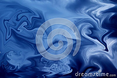 Lost in Blue Stock Photo