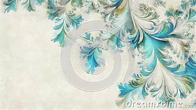 Abstract digital watercolor patterns background Stock Photo