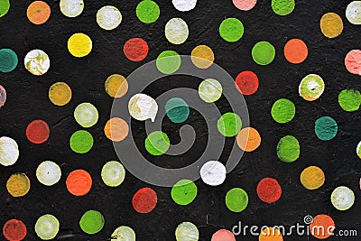 Abstract dotted background Stock Photo