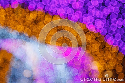 Abstract dreamy delicate soft tender defocused white light illumination Bokeh. Good for Background, backdrop, pattern, screensaver Stock Photo