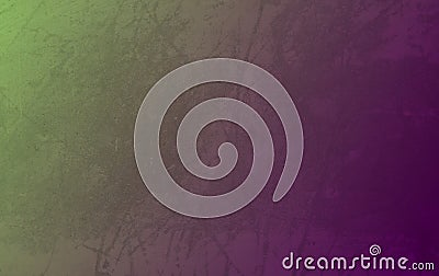 Abstract Dull Green And Plum Colors Mixtured Effects With Textured Background Stock Photo