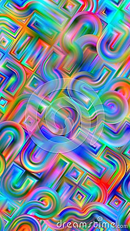 Abstract dynamic colors pattern background Stock Photo