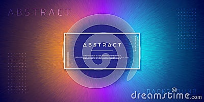Abstract, dynamic, modern backgrounds for your design elements and others, with orange, purple, and light blue gradient color Vector Illustration