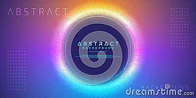 Abstract, dynamic, modern circle background for your design element and others Vector Illustration