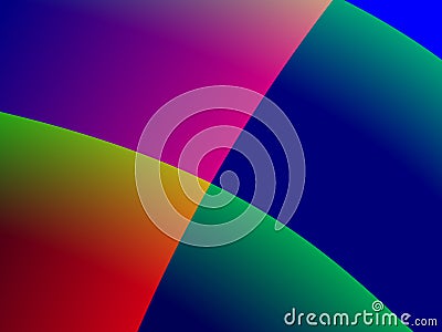 Abstract dynamic multicolored creative modern panoramic, background pattern Stock Photo