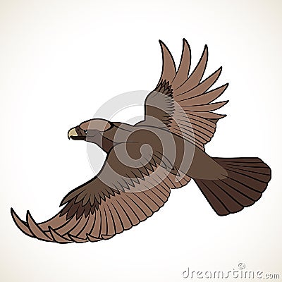 Abstract eagle Vector Illustration