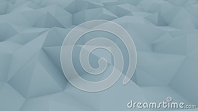 Abstract edge and vertex blue background for reports and presentations. 3D rendering Stock Photo