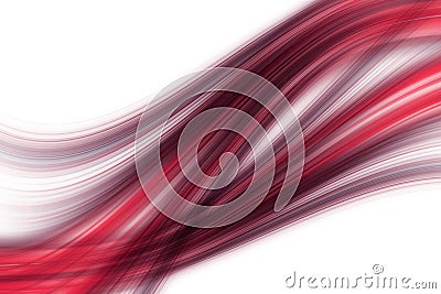 Abstract elegant romantic wave design illustration Cartoon Illustration