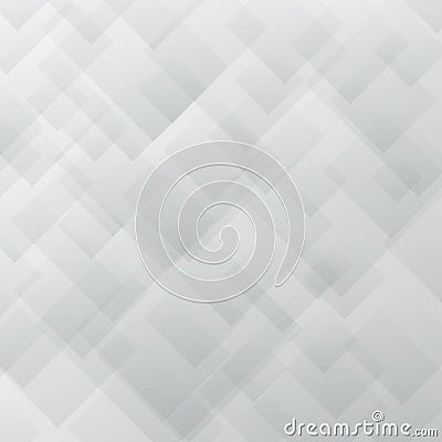 Abstract elegant white and gray pattern squares overlay texture Vector Illustration