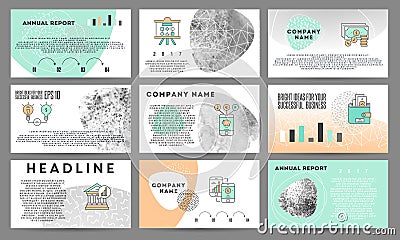 Abstract elements of infographics Vector Illustration