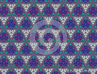 Abstract Embroidery patterns Stock Photo