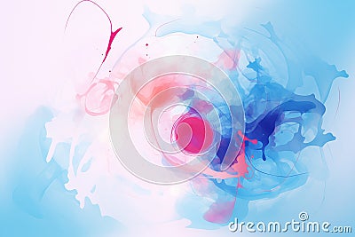 Abstract Eruptions Dynamic Explosions of Color and Form Stock Photo