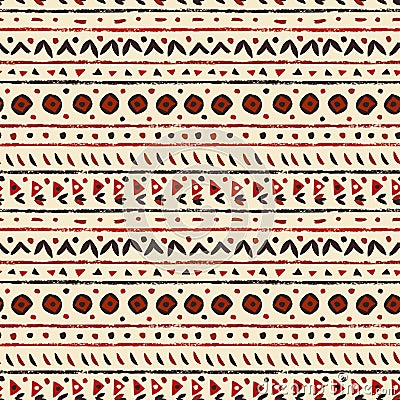 Abstract ethnic seamless pattern Vector Illustration