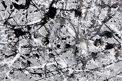 Abstract expressionism pattern. Stock Photo