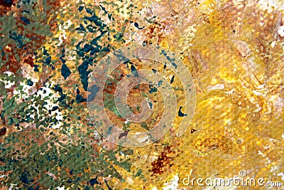 Abstract Expressionist Painted Background hand painted art Stock Photo