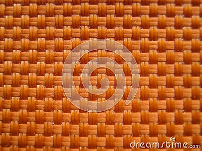 Abstract fabric background with interlacing fibers and threads. Stock Photo