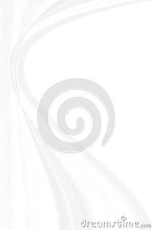 Abstract fabric white background with smooth curves Stock Photo