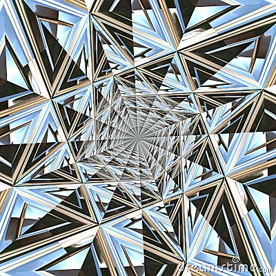 Abstract faceted background. Stock Photo