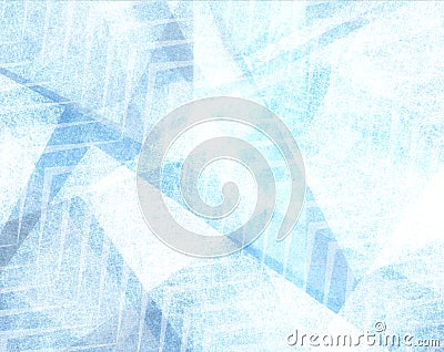 Abstract faded blue pattern background design with texture and faint zigzag stripes Stock Photo