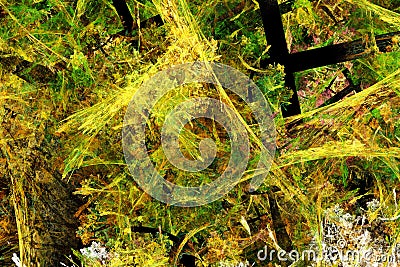 Abstract fantasy ornament pattern Stock Photo