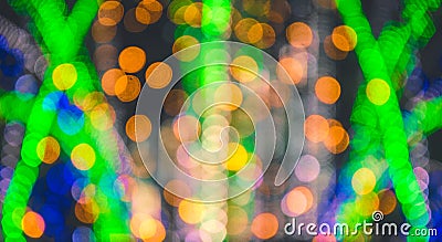 Abstract festive background. Shining bokeh Stock Photo