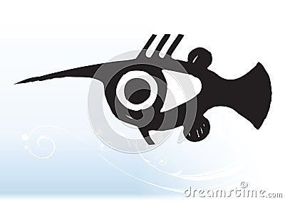 Abstract fish Vector Illustration