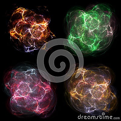 Abstract flame Stock Photo
