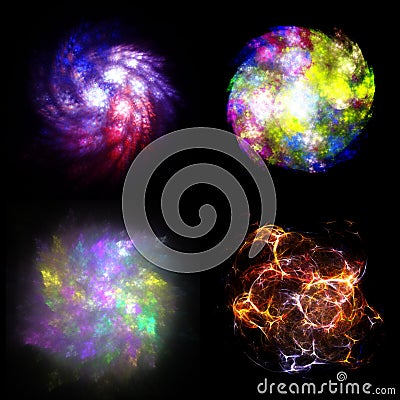 Abstract flame Stock Photo