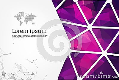 Abstract Flyer Geometric Triangular Abstract Modern Backgrounds - EPS10 Brochure Design Templates Vector Illustration