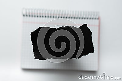 Abstract Focusing Single Idea, Solving Main Problem Concept, Writing Important Notes, Recording Documents Simple Office Stock Photo