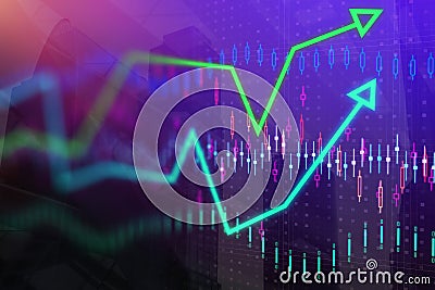 Finance and economy concept Stock Photo