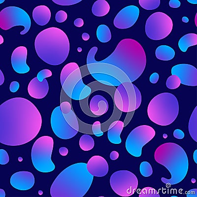 Abstract form. Pattern liquid design. Vector Illustration