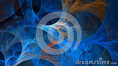 Abstract fractal background Stock Photo