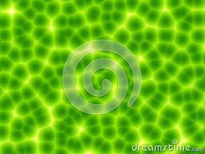 Green plant cells abstract background Stock Photo