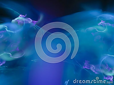 Abstract fractal color digital science generated background, design Stock Photo
