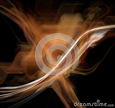 Abstract Fractal Design Stock Photo