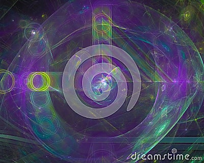 Abstract fractal digital design dynamic rendering future backdrop shape beautiful power explosion Stock Photo