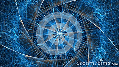 Abstract fractal illustration for creative design Stock Photo