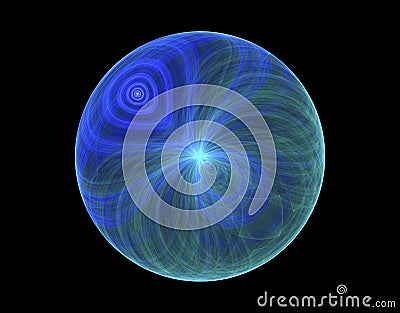 Abstract fractal image Stock Photo