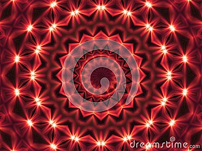 Abstract Fractal Light Background Stock Photo