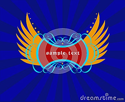 Abstract frame- vector Vector Illustration